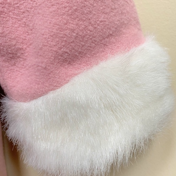 Pink Trilogi Collection Girls Wool Coat Fa… - Picture 3 of 8